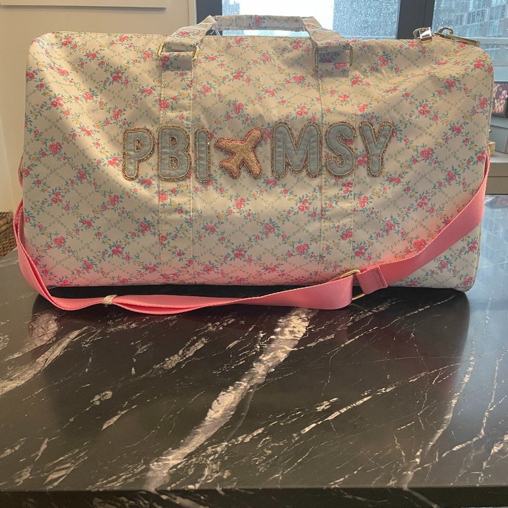 Stoney Clover Lane x LoveShackFancy duffle bag